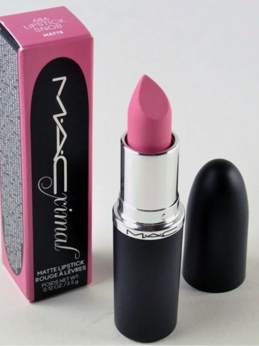 MACXimal 686 LIPSTICK SNOB Matte Lipstick Full Size 0.12 OZ NIB